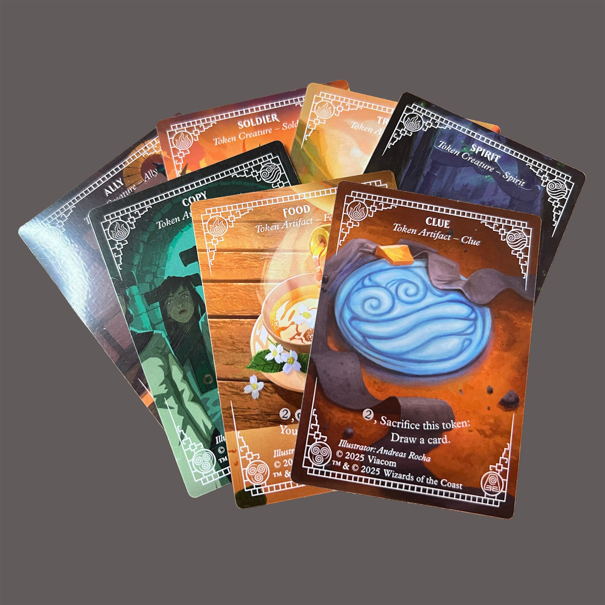 B&G aluminium tokens