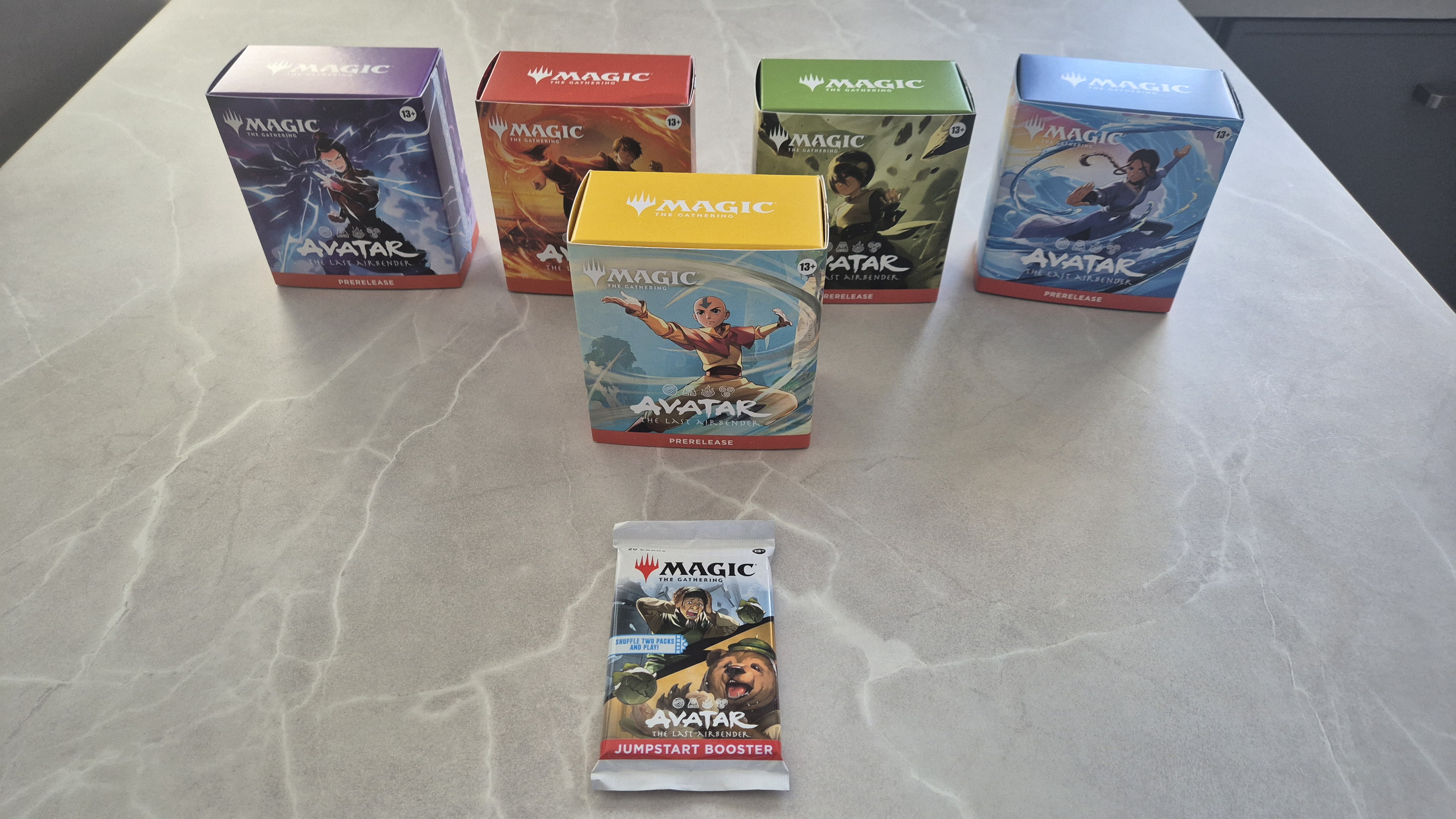 Prerelease kits and Jumpstart Booster