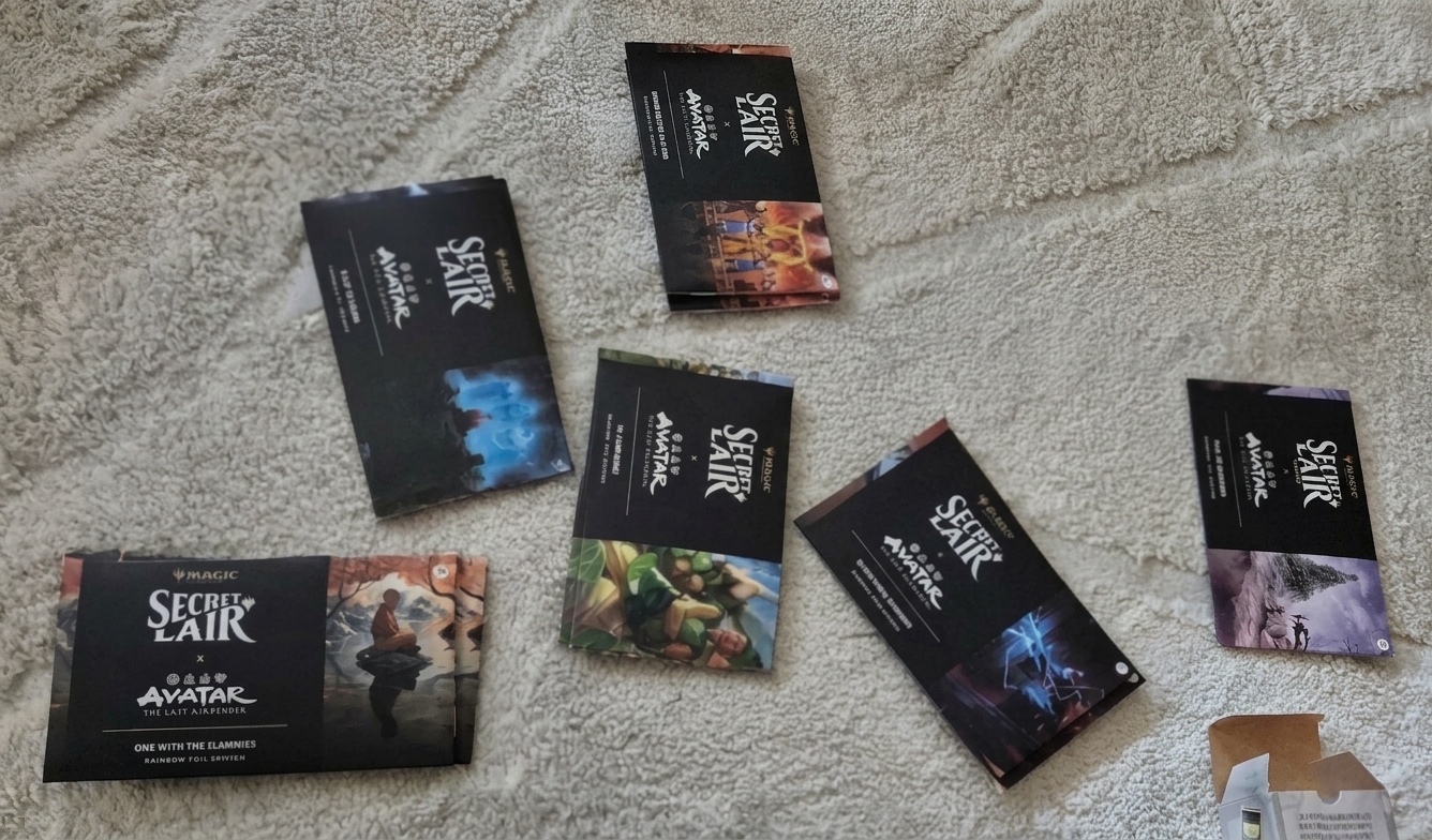 Avatar Secret Lair packs