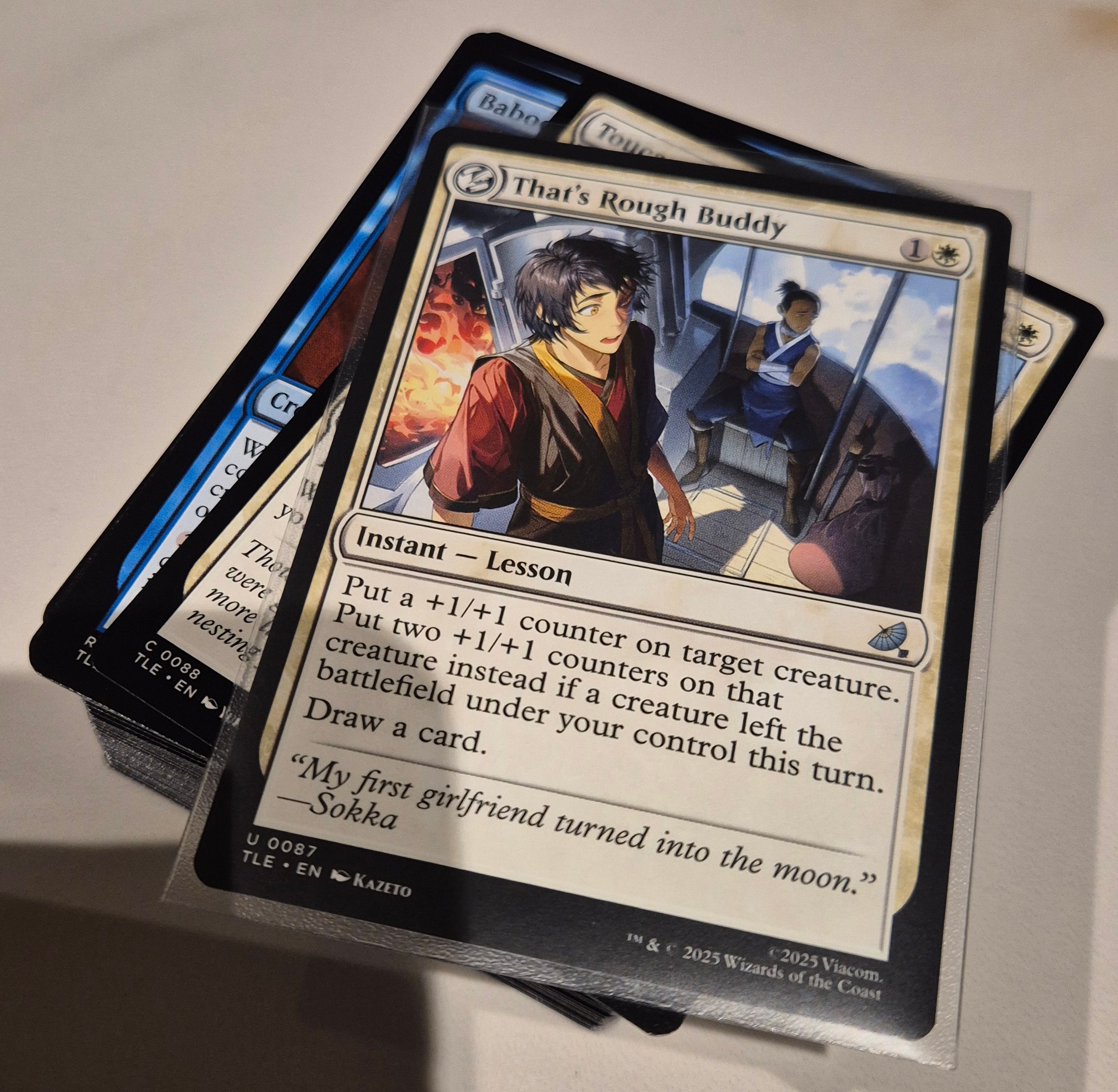 That's Rough Buddy card